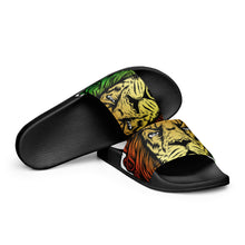 Load image into Gallery viewer, LION PRINT UNISEX SLIDES