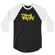 Load image into Gallery viewer, 3/4 sleeve raglan shirt RFA logo