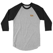 Load image into Gallery viewer, 3/4 sleeve raglan shirt RFA signature logo