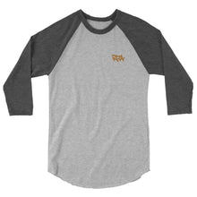 Load image into Gallery viewer, 3/4 sleeve raglan shirt RFA signature logo
