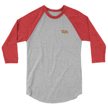 Load image into Gallery viewer, 3/4 sleeve raglan shirt RFA signature logo