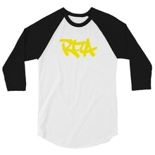 Load image into Gallery viewer, 3/4 sleeve raglan shirt RFA logo