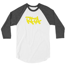 Load image into Gallery viewer, 3/4 sleeve raglan shirt RFA logo