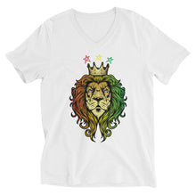Load image into Gallery viewer, Lion Crown RFA  V-Neck T-Shirt