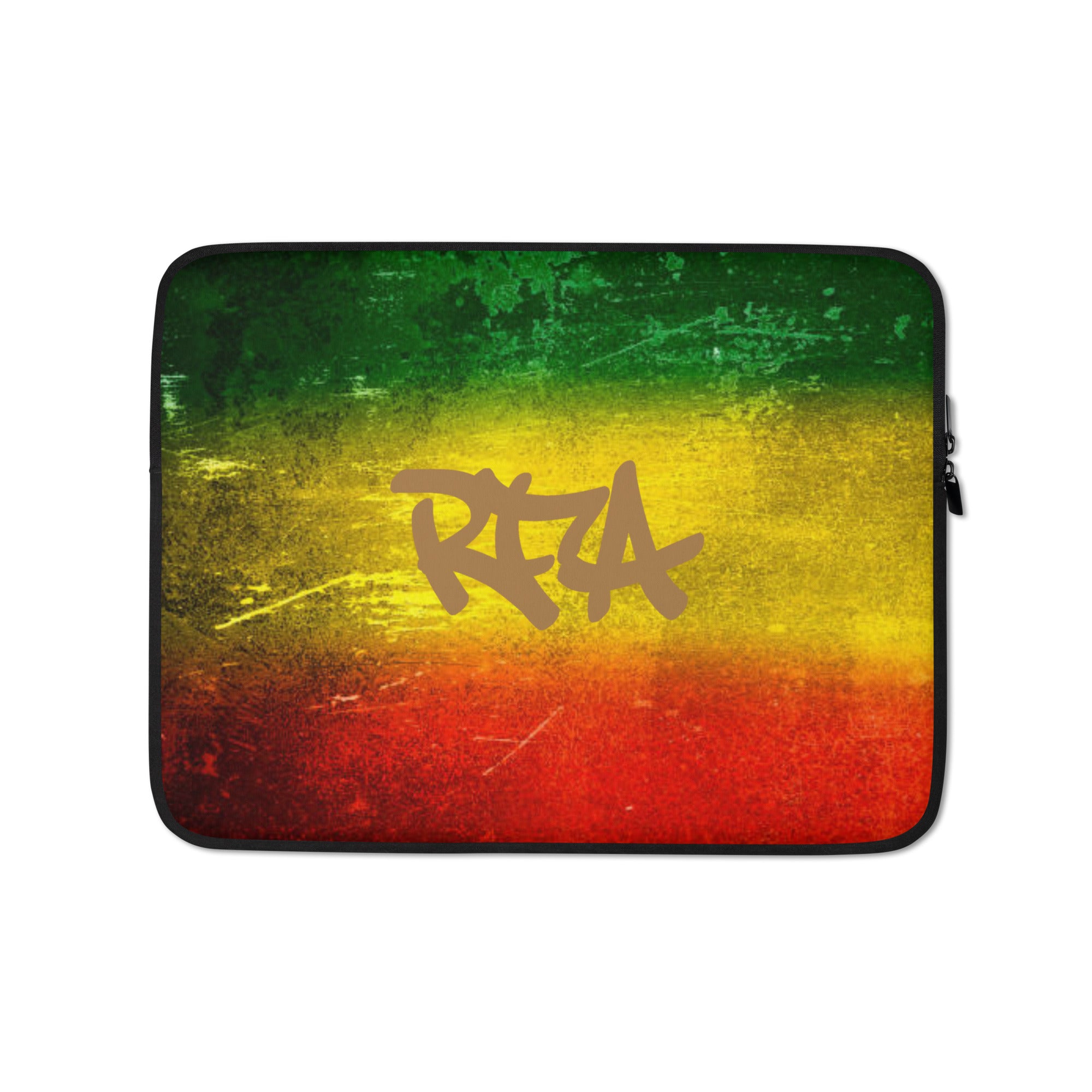 13-14 Inch Laptop Sleeve – Trippy Paddestoelen Regenboog – Zachte Voering, Schokbescherming, Rits – Reizen & Werk