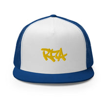 Load image into Gallery viewer, RFA 3D PUFF TRUCKER CAP
