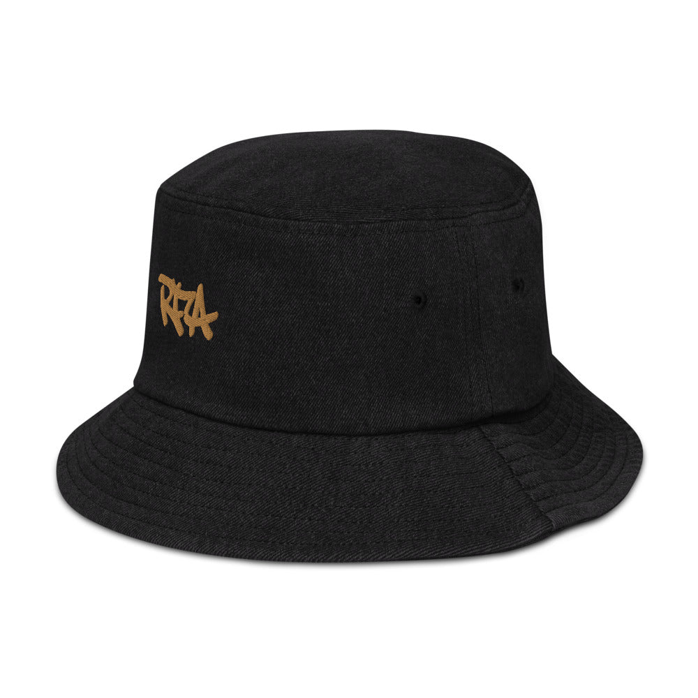 DENIM BUCKET HAT – Rasta Future Apparel DENIM BUCKET HAT – Rasta Future Apparel