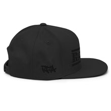 Load image into Gallery viewer, RASTA FUTURE SNAPBACK ALL BLACK EDITION
