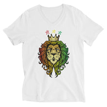 Load image into Gallery viewer, Lion Crown RFA  V-Neck T-Shirt
